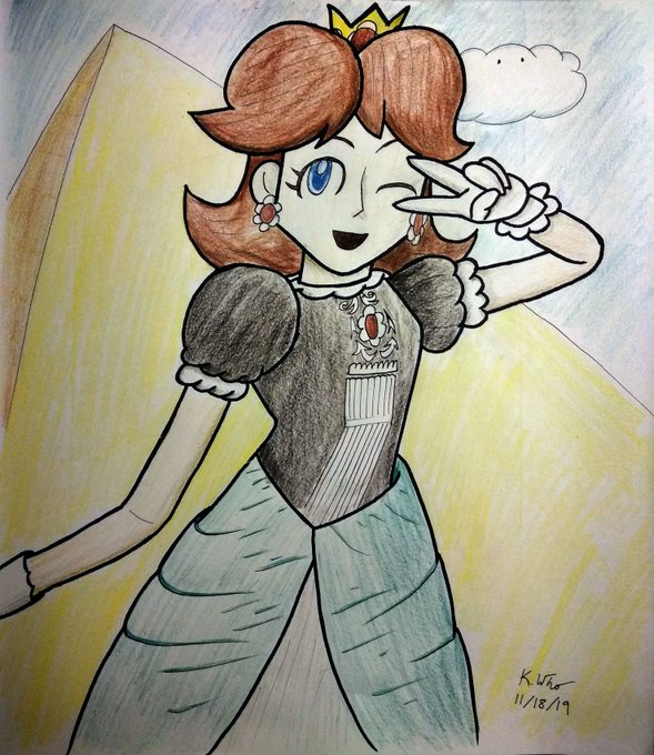 daisy-drawing