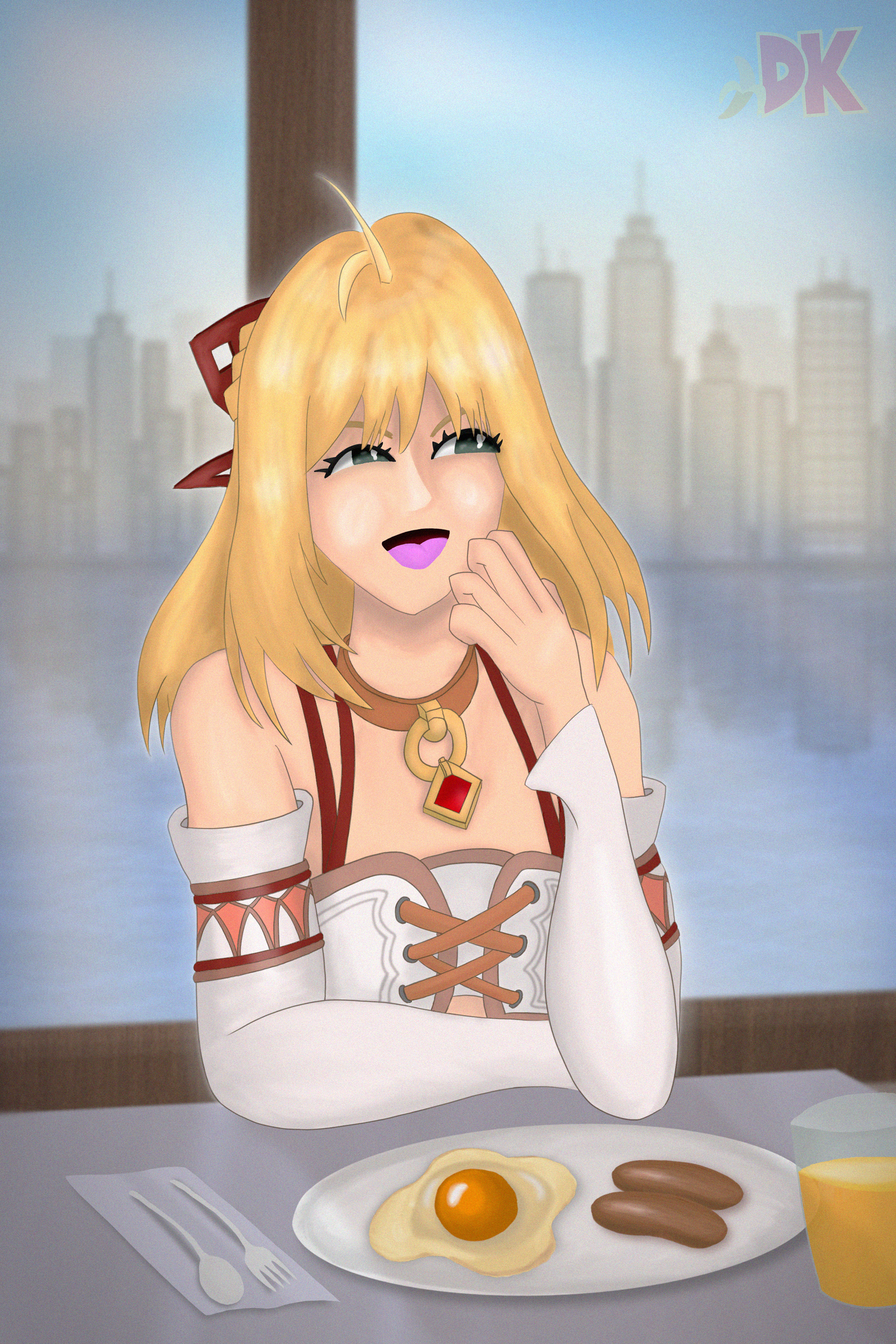 Fiora from Xenoblade Chronicles Fan Art