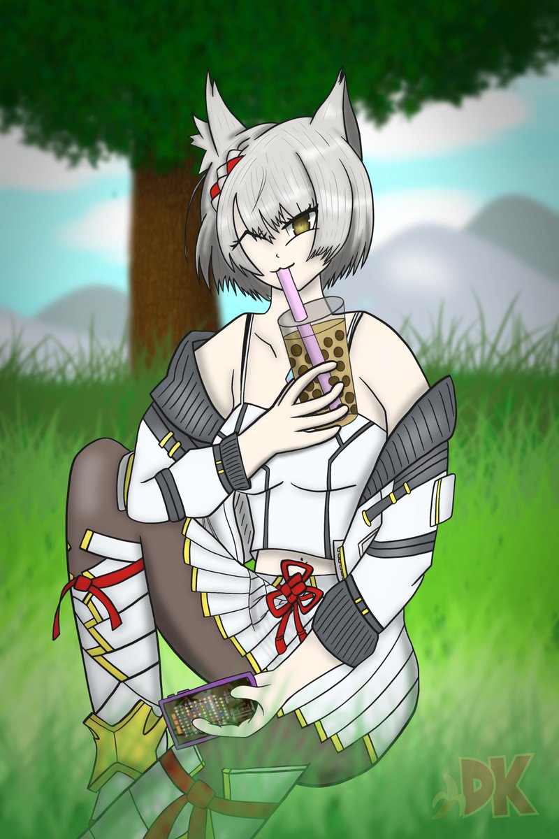 Mio from Xenoblade Chronicles 3 Fan Art